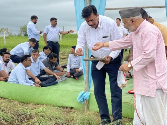 New World Class Aichelin Unitherm Factory Bhumipujan 2025
